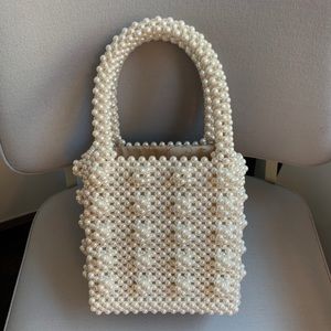 Shrimps pearl handbag never used